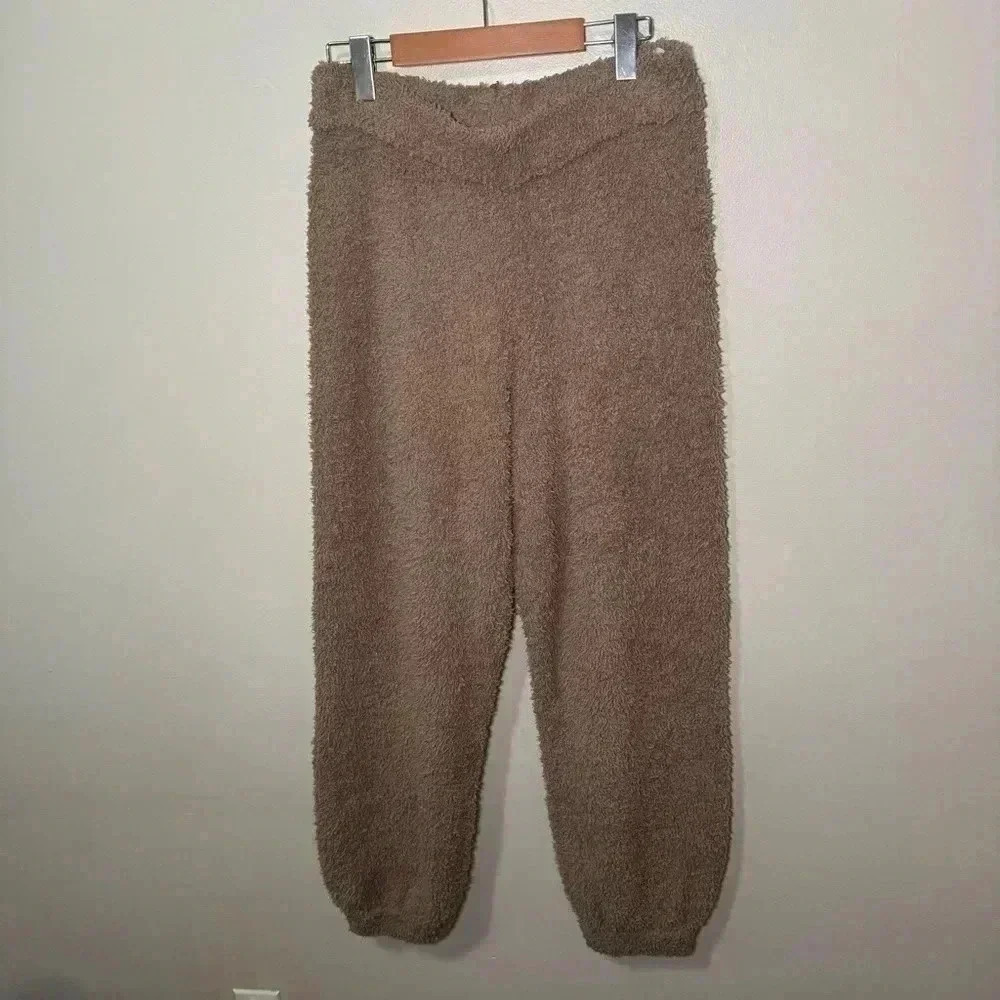 Babaton Sherpa cozy lounge pants M - Picture 4 of 6